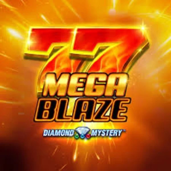 Diamond Mystery Mega Blaze by Greentube, showcased at spinbaraa.at – game logo