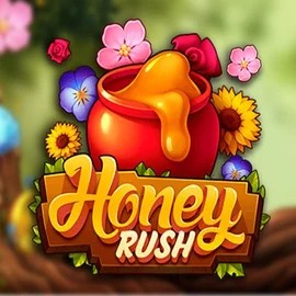 Honey Rush slot logo by Play'n GO at Spinbara Casino
