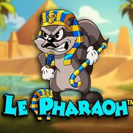 Slots logo of Le Pharaoh from Hacksaw Gaming at Spinbara Casino