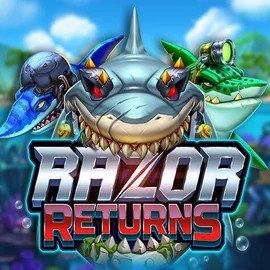 Slots logo of Razor Returns from Push Gaming at Spinbara Casino