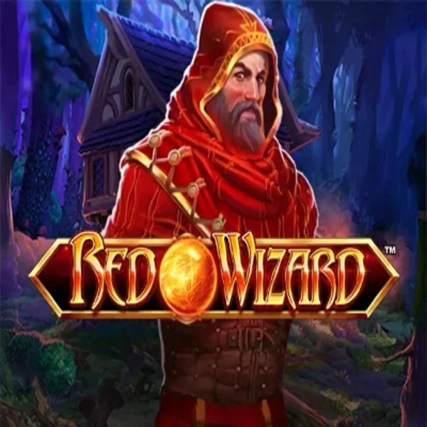 Red Wizard slot visual from Rarestone Gaming available on spinbaraa.at