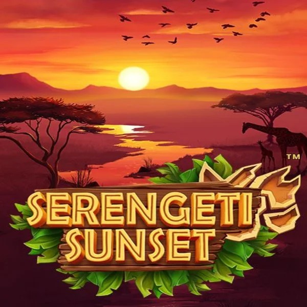 Official Slots logo: Serengeti Sunset by Skywind Group at Spinbara Casino